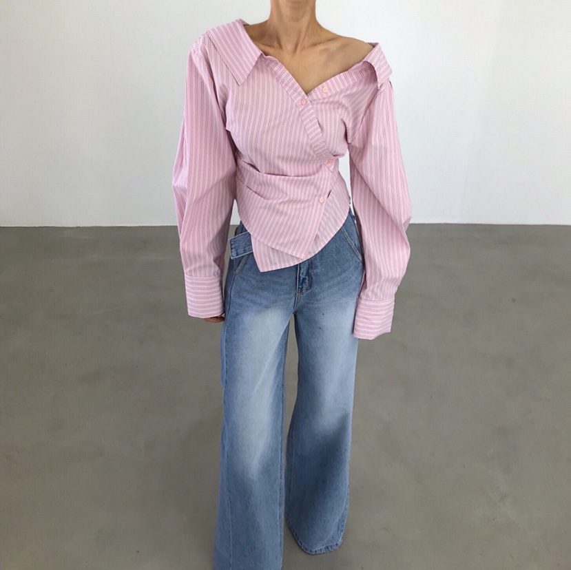 2TWO MOON韓國代購女士新品推薦真品時尚26春夏襯衫蕾絲衫2TWO MOON襯衫/蕾絲衫