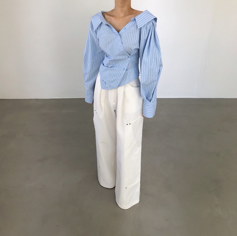 2TWO MOON韓國代購女士新品推薦真品時尚26春夏襯衫蕾絲衫2TWO MOON襯衫/蕾絲衫