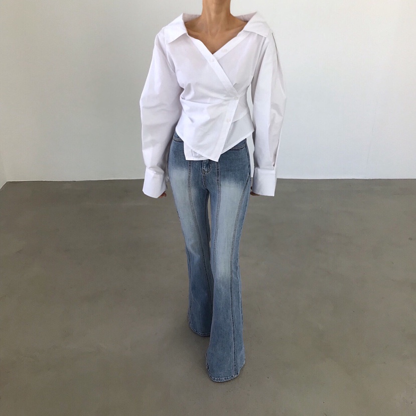 2TWO MOON韓國代購女士新品推薦真品時尚26春夏襯衫蕾絲衫2TWO MOON襯衫/蕾絲衫圖色2