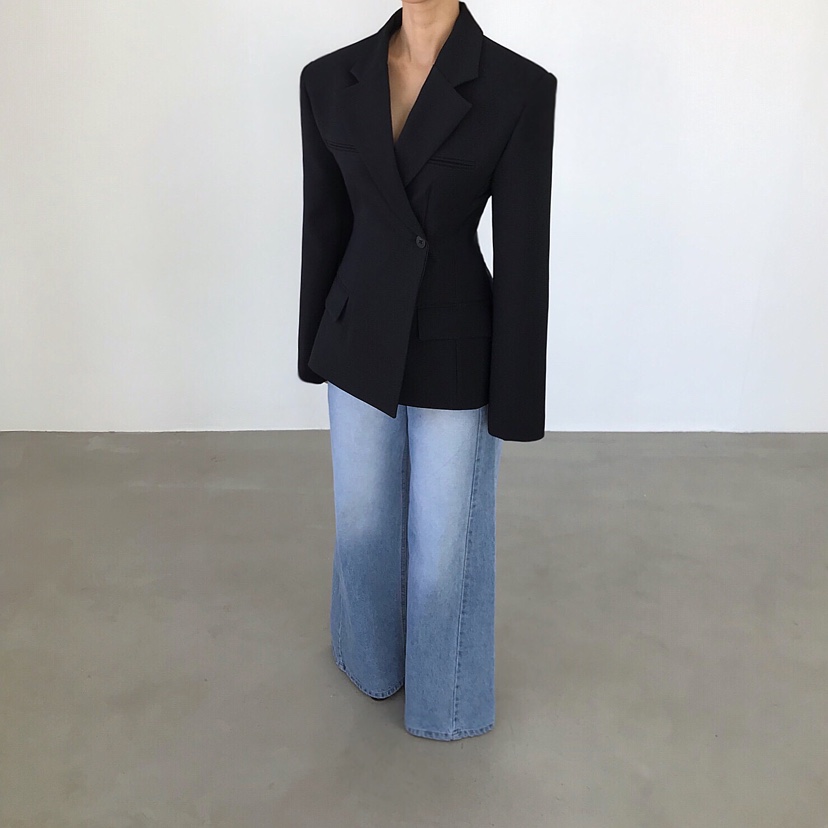 2TWO MOON韓國代購女裝新款職業時尚休閑熱賣人氣真品夾克2TWO MOON夾克