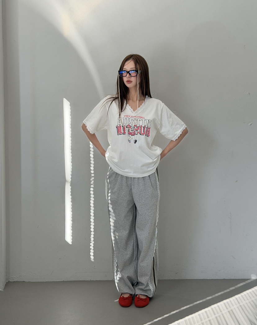 LOVABLE韓國代購女士新款休閑時尚熱賣職業真品人氣26春夏T恤LOVABLET恤