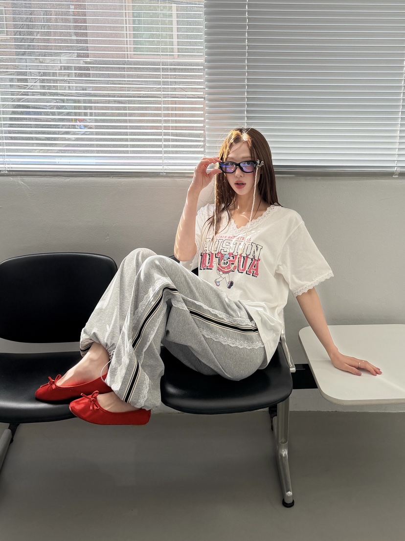 LOVABLE韓國代購女士新款休閑時尚熱賣職業真品人氣26春夏T恤LOVABLET恤