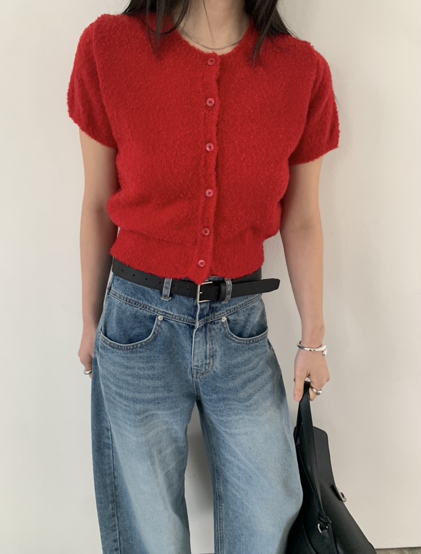 VAARA東大門直郵女士新品真品時尚休閑推薦職業26春夏針織衫VAARA針織衫