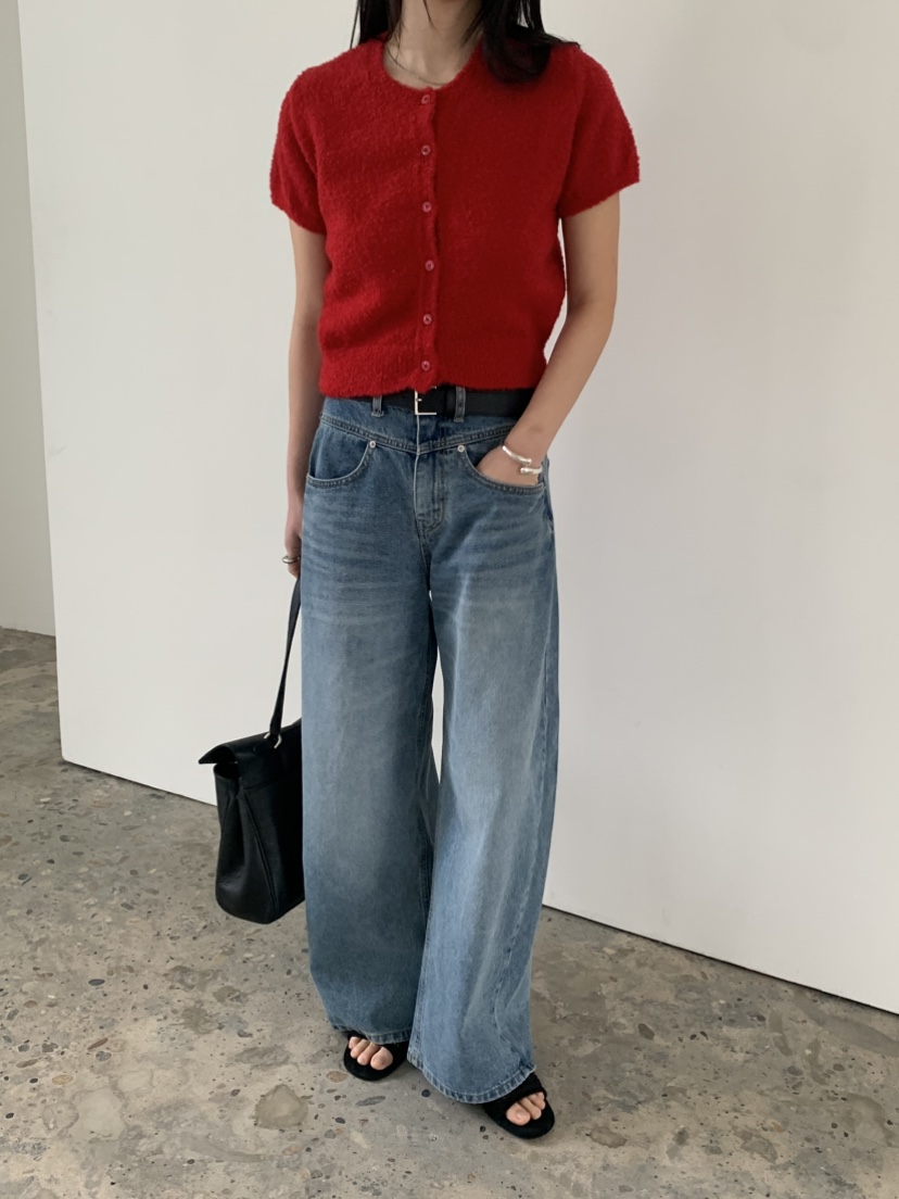 VAARA東大門直郵女士新品真品時尚休閑推薦職業26春夏針織衫VAARA針織衫