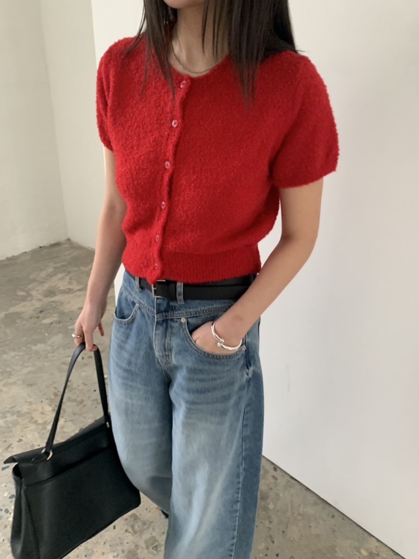 VAARA東大門直郵女士新品真品時尚休閑推薦職業26春夏針織衫VAARA針織衫