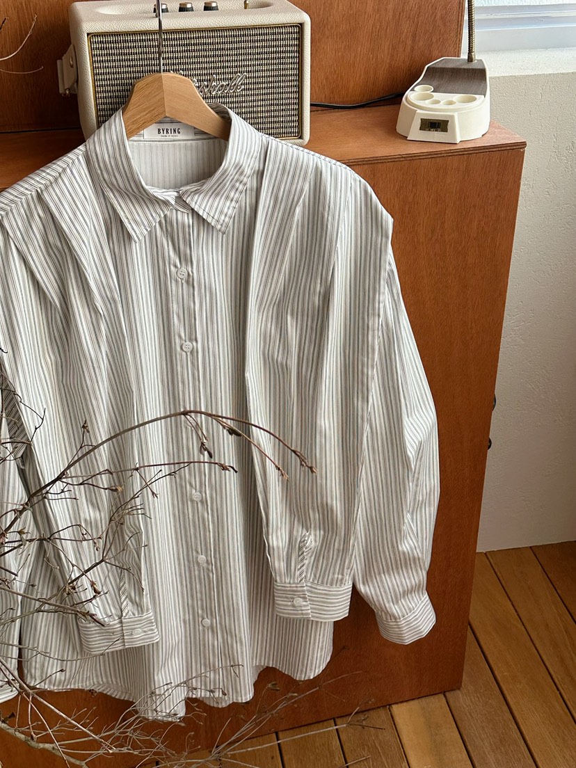 BYRING韓國代購女士新款休閑時尚職業26春夏真品襯衫蕾絲衫BYRING襯衫/蕾絲衫