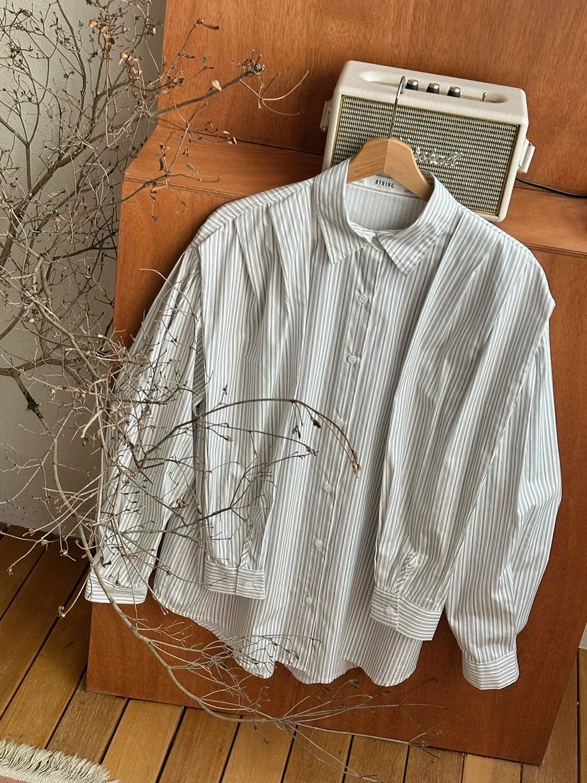 BYRING韓國代購女士新款休閑時尚職業26春夏真品襯衫蕾絲衫BYRING襯衫/蕾絲衫圖色2