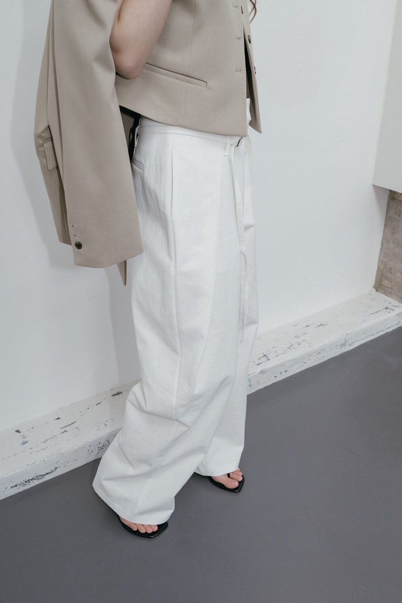 UNBOUND韓國代購女士新款熱賣真品人氣推薦時尚休閑褲含腰繩UNBOUND休閑褲