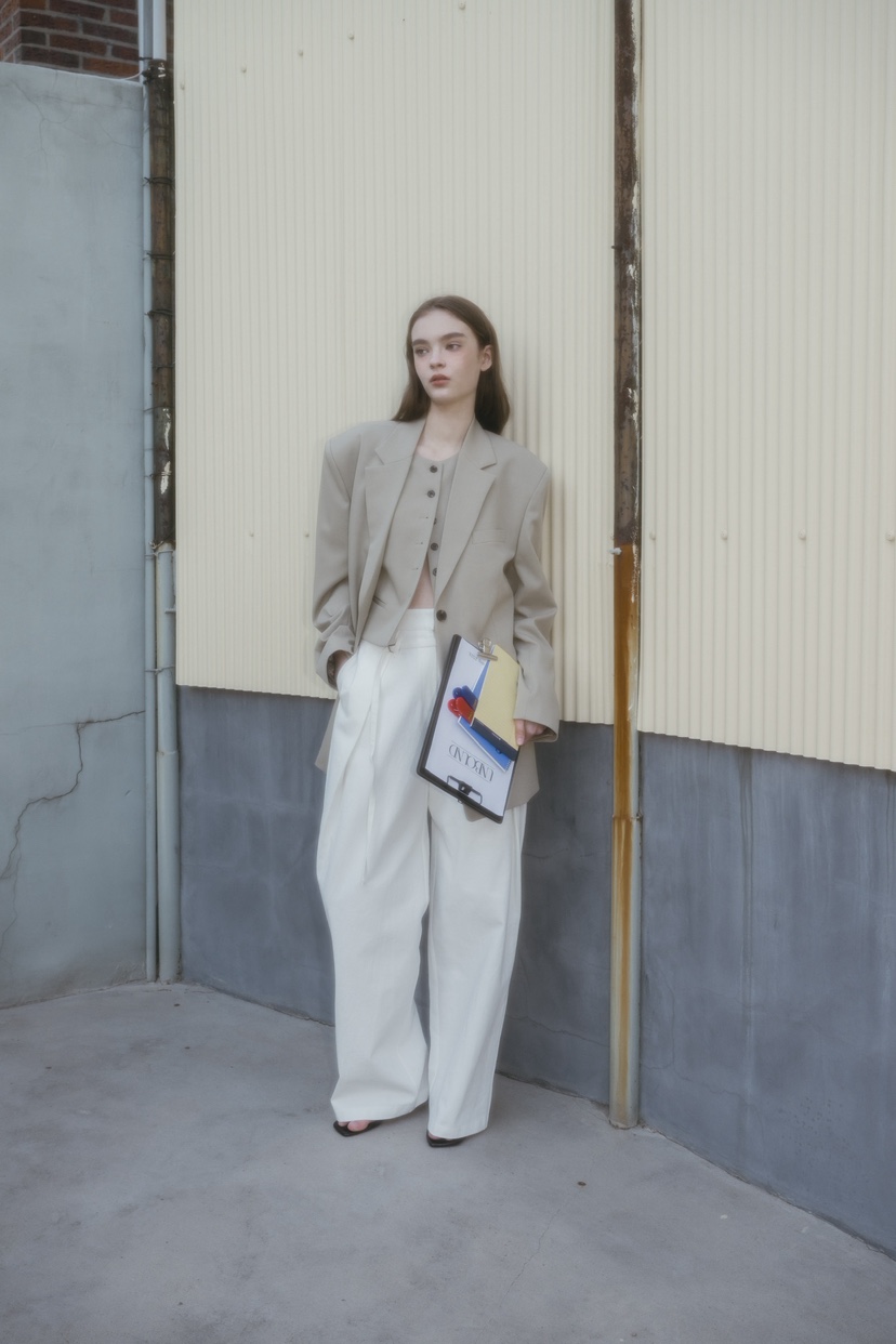 UNBOUND韓國代購女士新款熱賣真品人氣推薦時尚休閑褲含腰繩UNBOUND休閑褲