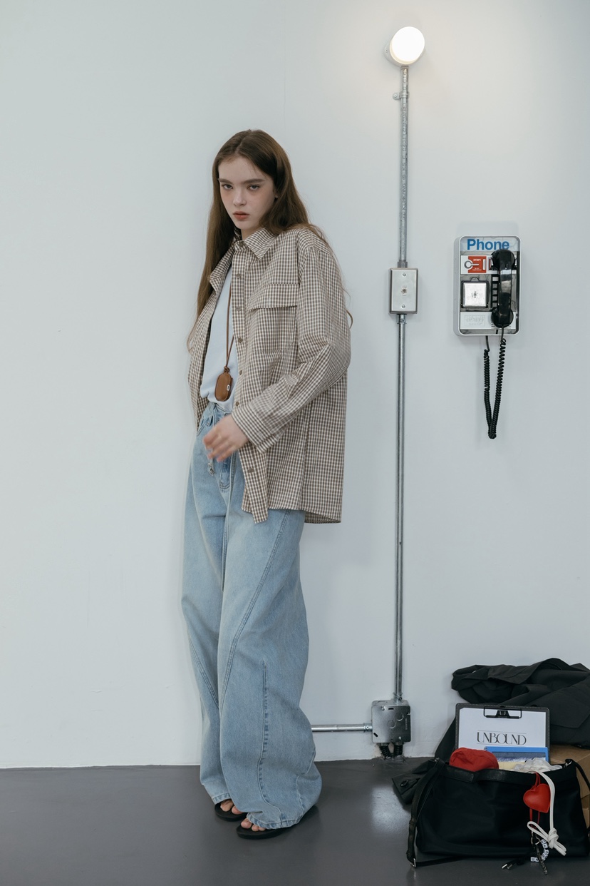 UNBOUND東大門實拍女士新品休閑熱賣真品26春夏襯衫蕾絲衫UNBOUND襯衫/蕾絲衫