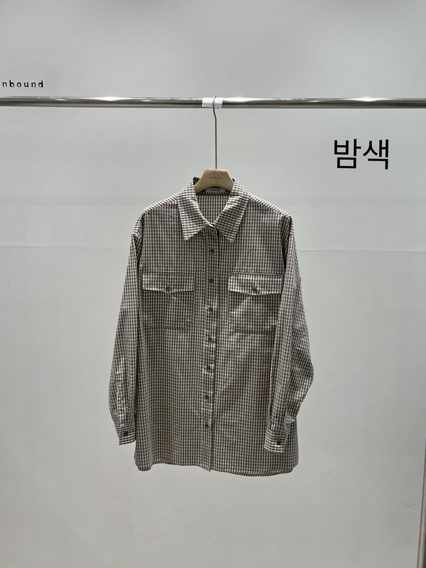 UNBOUND東大門實拍女士新品休閑熱賣真品26春夏襯衫蕾絲衫UNBOUND襯衫/蕾絲衫圖色1