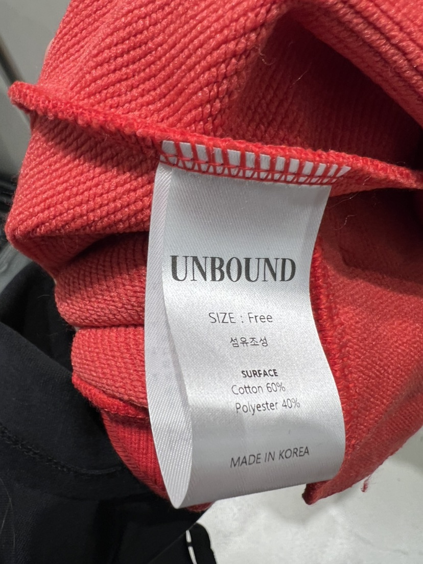 UNBOUND東大門直郵女裝新品26春夏真品休閑熱賣時尚推薦衛衣UNBOUND衛衣