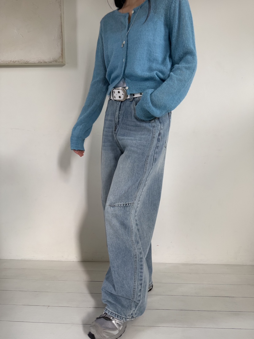 A P-STUDIO韓國直郵女士新品人氣推薦職業熱賣休閑牛仔褲A P-STUDIO牛仔褲