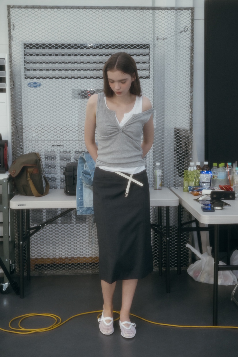 UNBOUND韓國代購女士新品26春夏人氣時尚休閑真品吊帶背心UNBOUND吊帶/背心