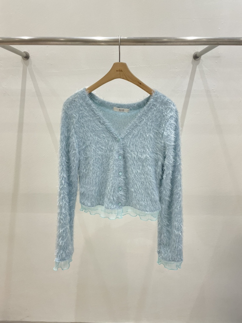 MUSK韓國直郵女士新品時尚推薦真品人氣熱賣休閑26春夏針織衫MUSK針織衫圖色1