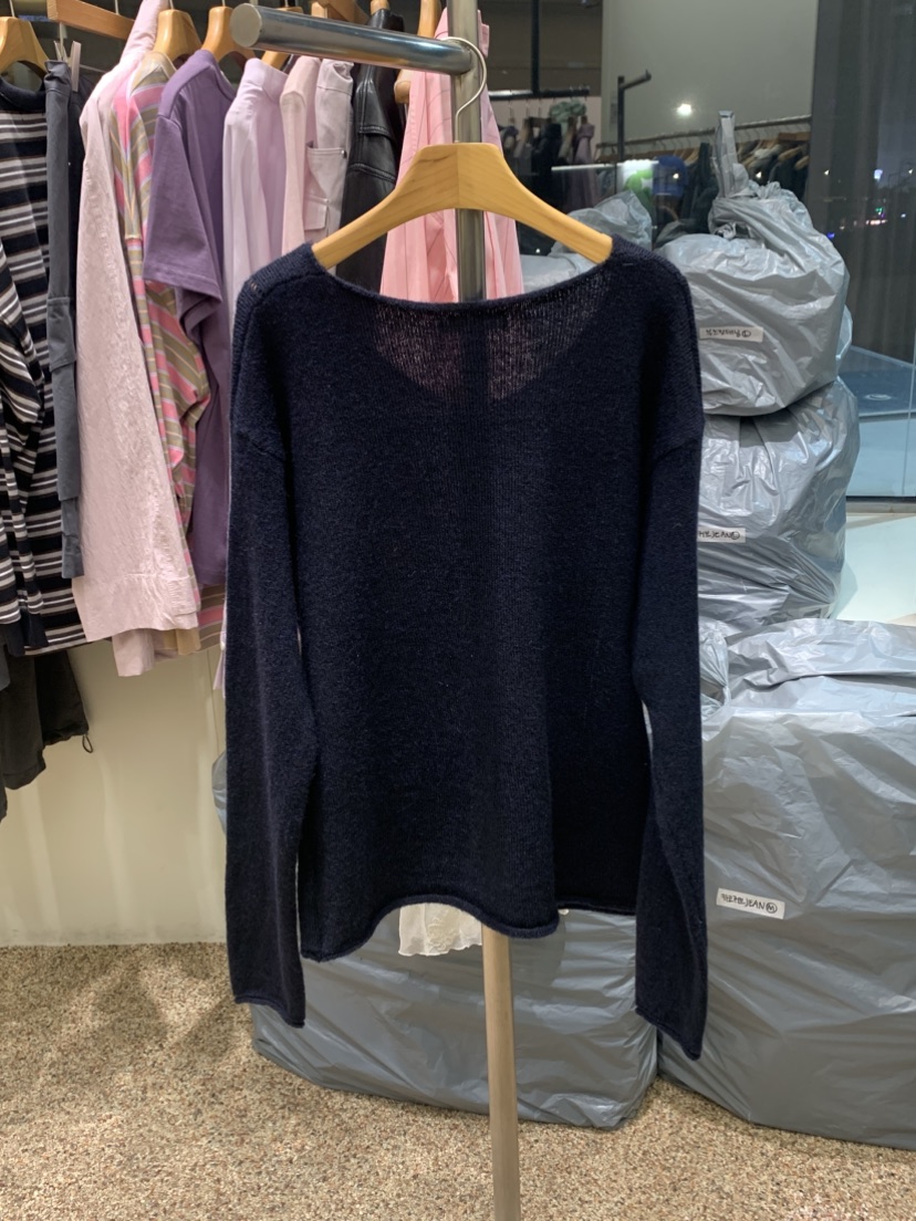 VAARA東大門代購女士新品人氣熱賣推薦休閑26春夏針織衫V領VAARA針織衫