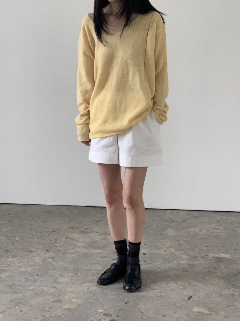 VAARA東大門代購女士新品人氣熱賣推薦休閑26春夏針織衫V領VAARA針織衫