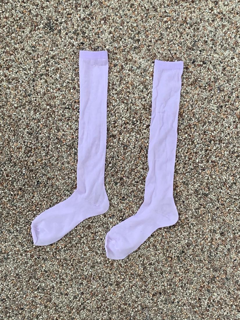 VAARA韓國代購女士新品時尚熱賣休閑推薦人氣襪子透明長款VAARA襪子圖色1