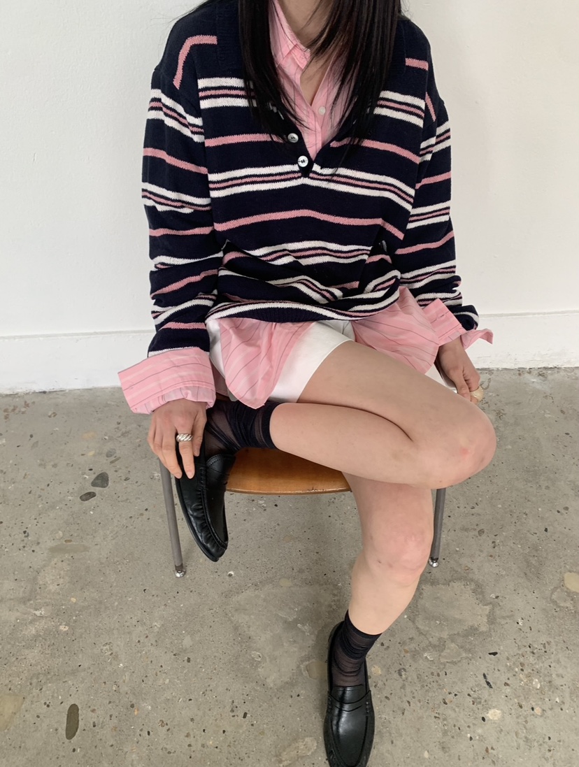 VAARA韓國直郵女裝新款休閑時尚26春夏職業真品人氣針織衫VAARA針織衫