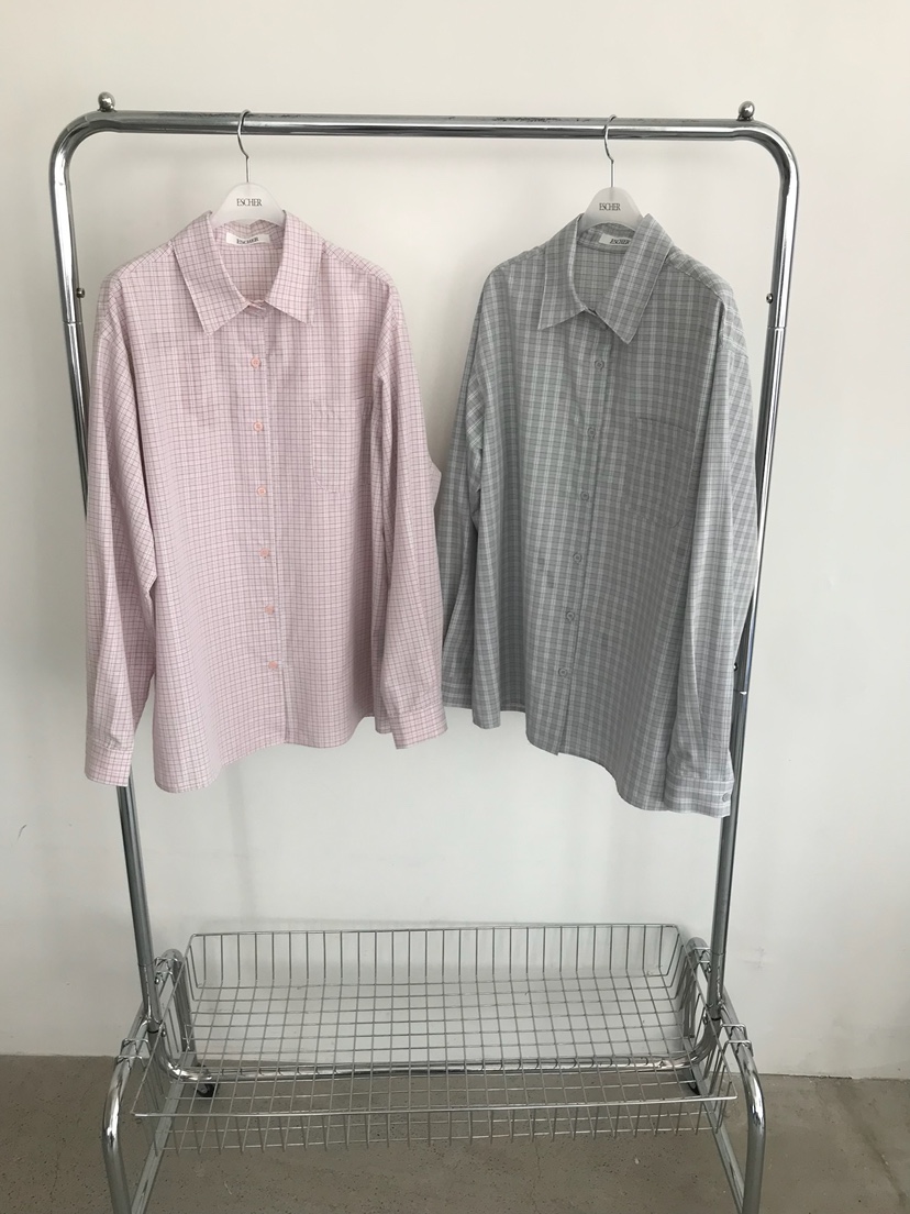 ESCHER韓國代購女士新款26春夏推薦真品職業時尚襯衫蕾絲衫ESCHER襯衫/蕾絲衫