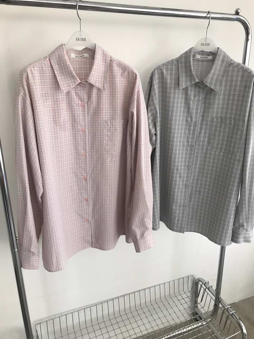 ESCHER韓國代購女士新款26春夏推薦真品職業時尚襯衫蕾絲衫ESCHER襯衫/蕾絲衫