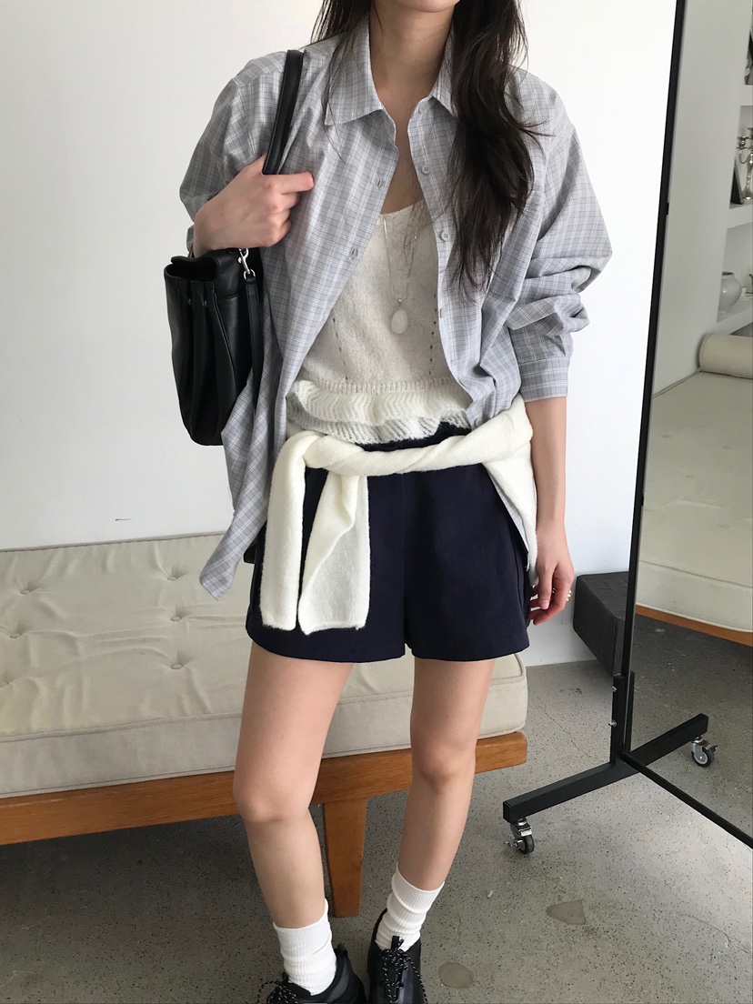 ESCHER韓國代購女士新款26春夏推薦真品職業時尚襯衫蕾絲衫ESCHER襯衫/蕾絲衫