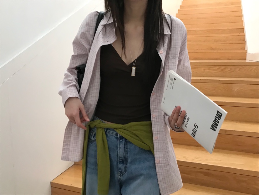 ESCHER韓國代購女士新款26春夏推薦真品職業時尚襯衫蕾絲衫ESCHER襯衫/蕾絲衫