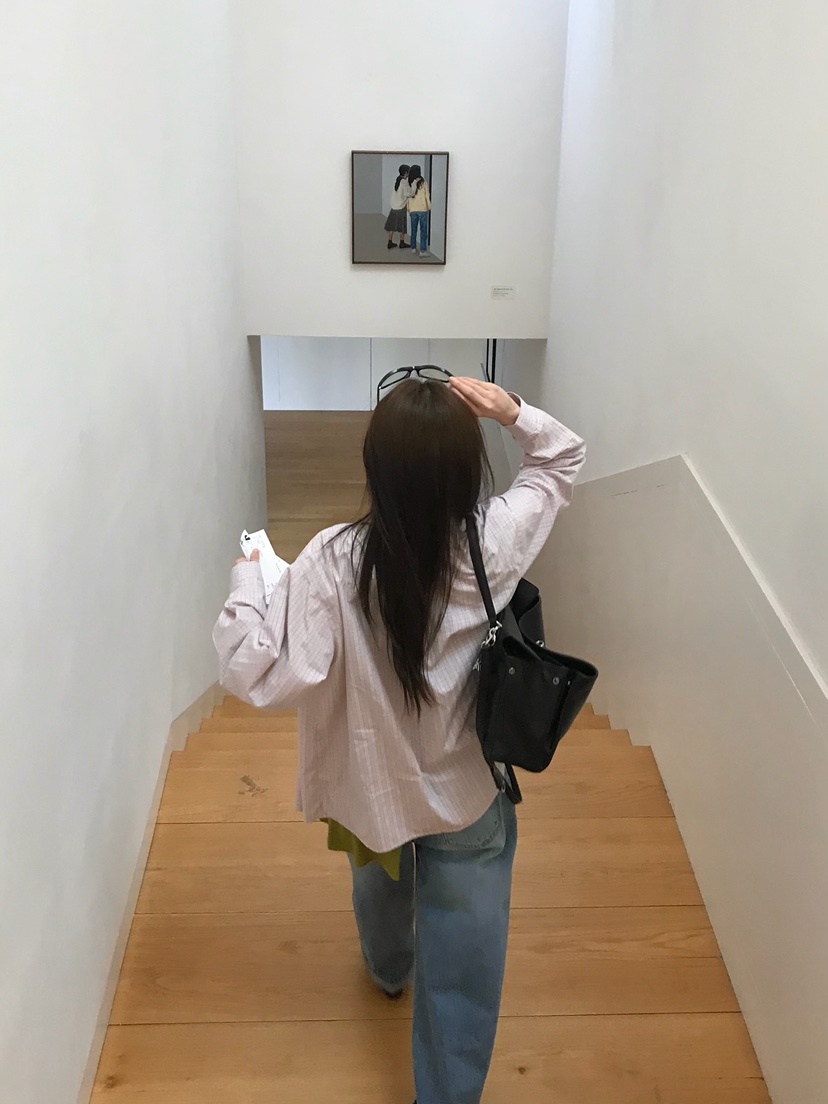 ESCHER韓國代購女士新款26春夏推薦真品職業時尚襯衫蕾絲衫ESCHER襯衫/蕾絲衫