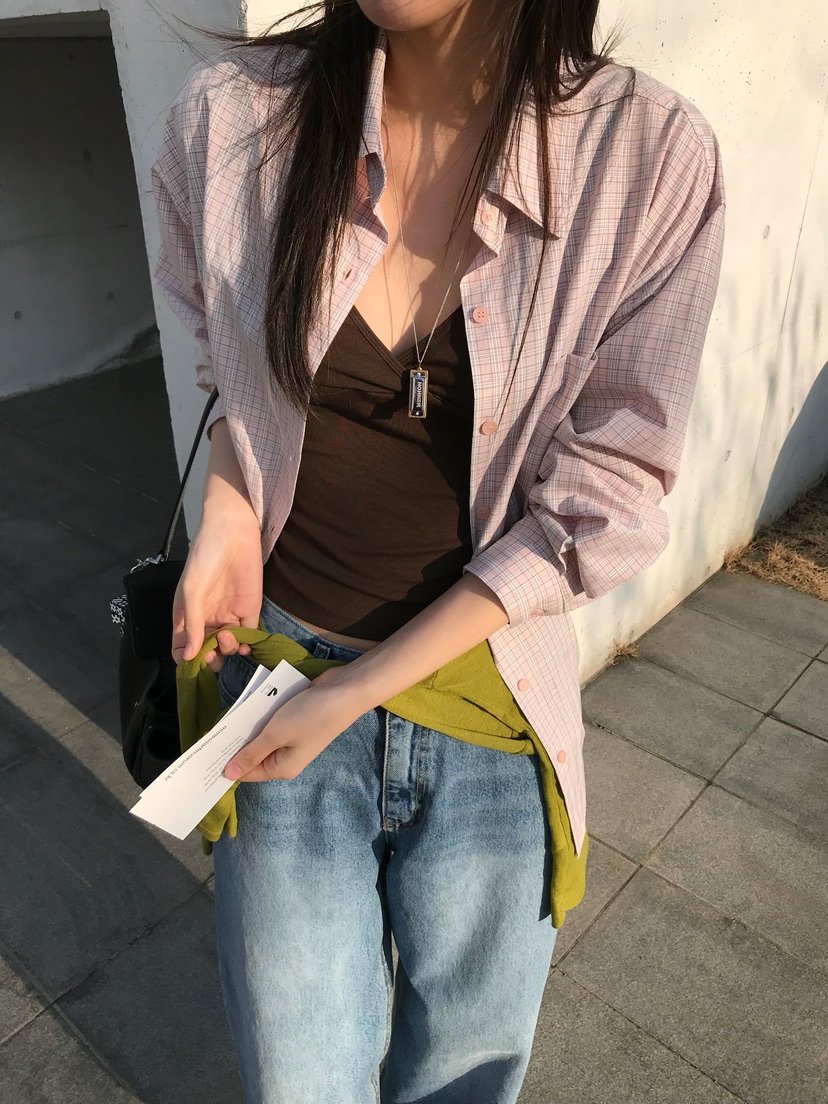 ESCHER韓國代購女士新款26春夏推薦真品職業時尚襯衫蕾絲衫ESCHER襯衫/蕾絲衫