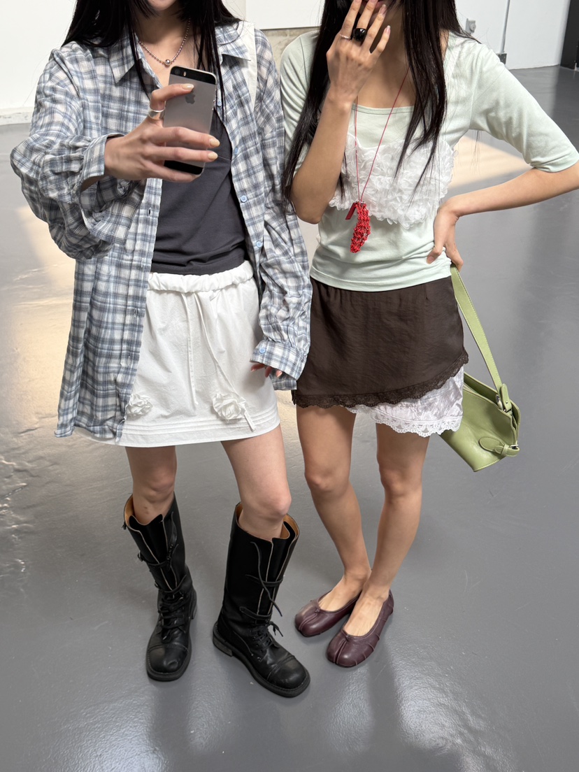 MURMUR東大門直郵女士新品推薦時尚職業熱賣真品26春夏短裙MURMUR短裙