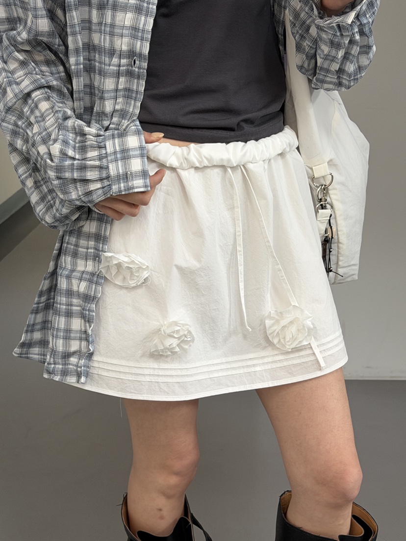 MURMUR東大門代購女裝新品職業休閑人氣推薦26春夏時尚短裙MURMUR短裙