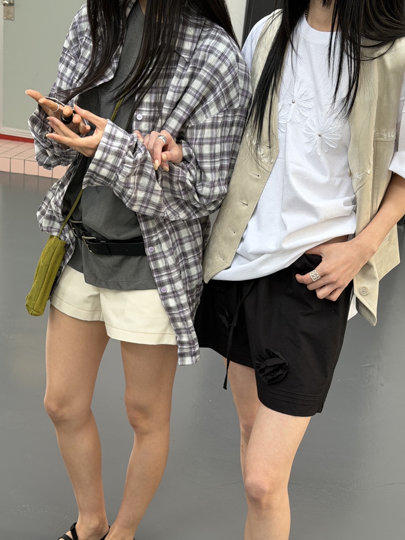 MURMUR東大門代購女裝新品職業休閑人氣推薦26春夏時尚短裙MURMUR短裙