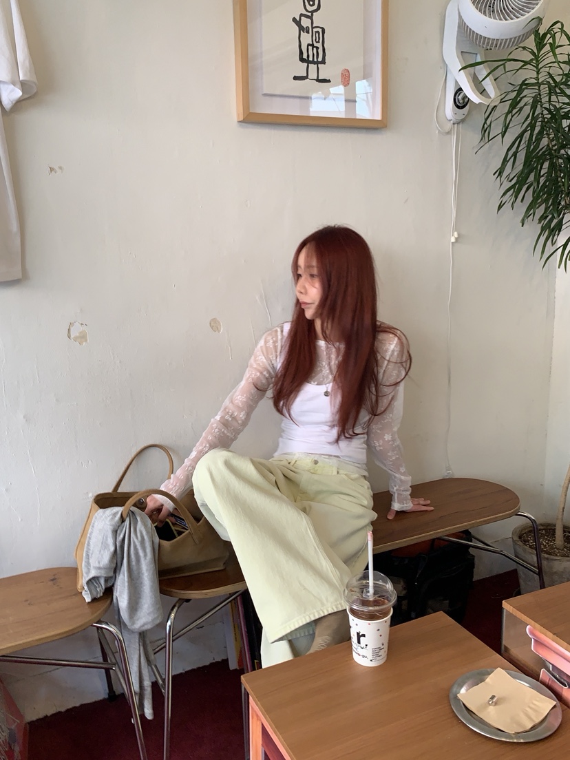 SUNDER MARKET東大門實拍女裝新款26春夏真品人氣休閑褲SUNDER MARKET休閑褲