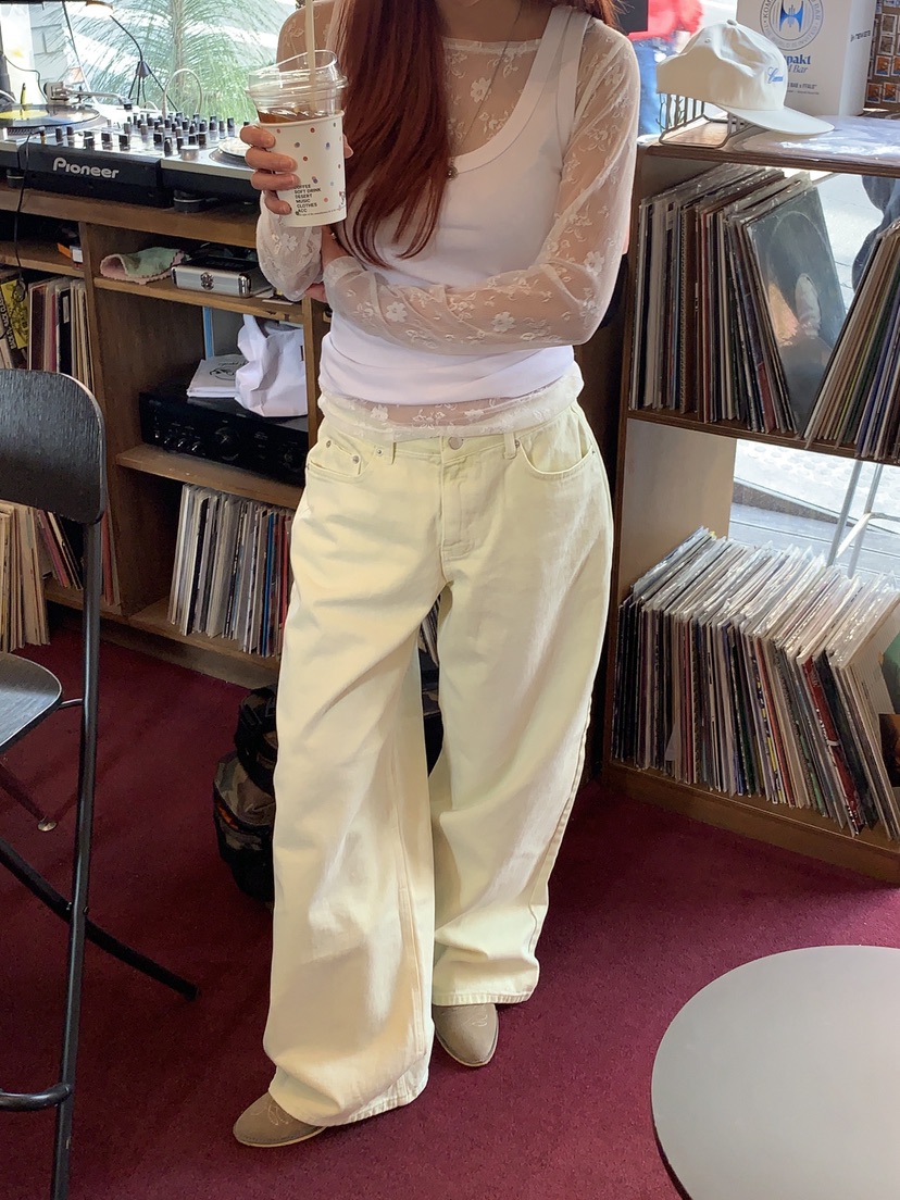 SUNDER MARKET東大門實拍女裝新款26春夏真品人氣休閑褲SUNDER MARKET休閑褲