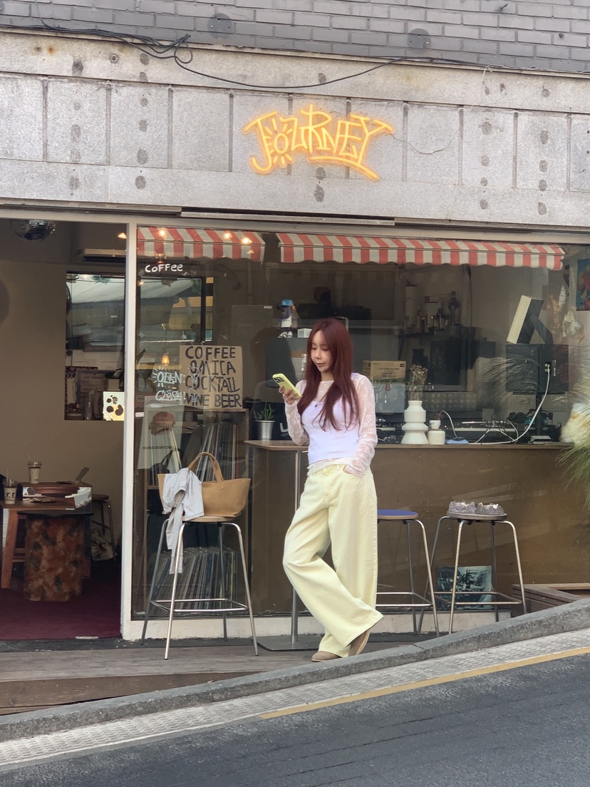 SUNDER MARKET東大門實拍女裝新款26春夏真品人氣休閑褲SUNDER MARKET休閑褲