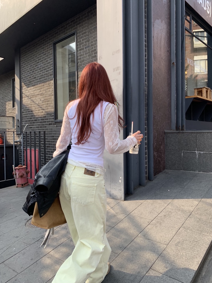 SUNDER MARKET東大門實拍女裝新款26春夏真品人氣休閑褲SUNDER MARKET休閑褲