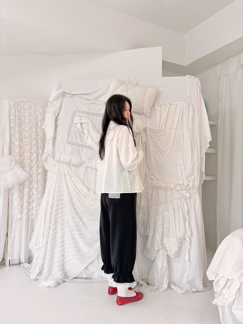 BOUTIQUE-L東大門代購女士新款熱賣休閑真品時尚26春夏休閑褲BOUTIQUE-L休閑褲