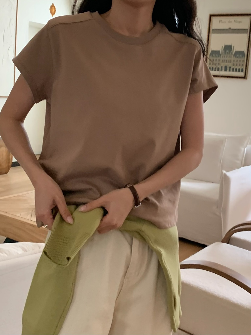 BLEECKER東大門直郵女裝新品熱賣人氣26春夏職業推薦真品T恤BLEECKERT恤