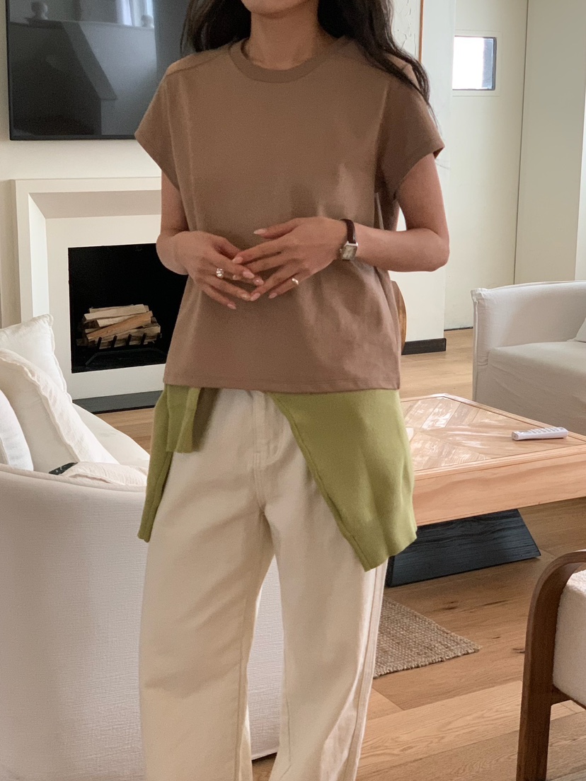 BLEECKER東大門直郵女裝新品熱賣人氣26春夏職業推薦真品T恤BLEECKERT恤