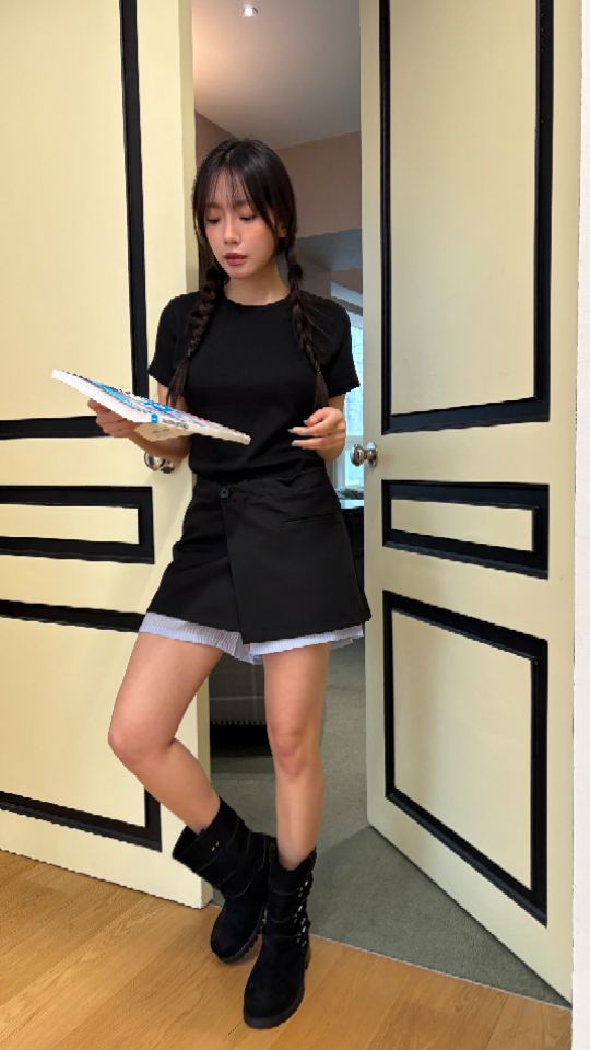 HEY/TO SEWING韓國代購女裝新款熱賣推薦職業人氣休閑T恤BY HEY/TO SEWINGT恤