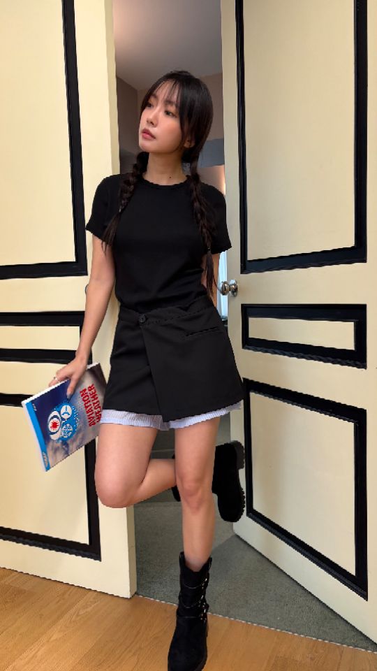 HEY/TO SEWING韓國代購女裝新款熱賣推薦職業人氣休閑T恤BY HEY/TO SEWINGT恤圖色3