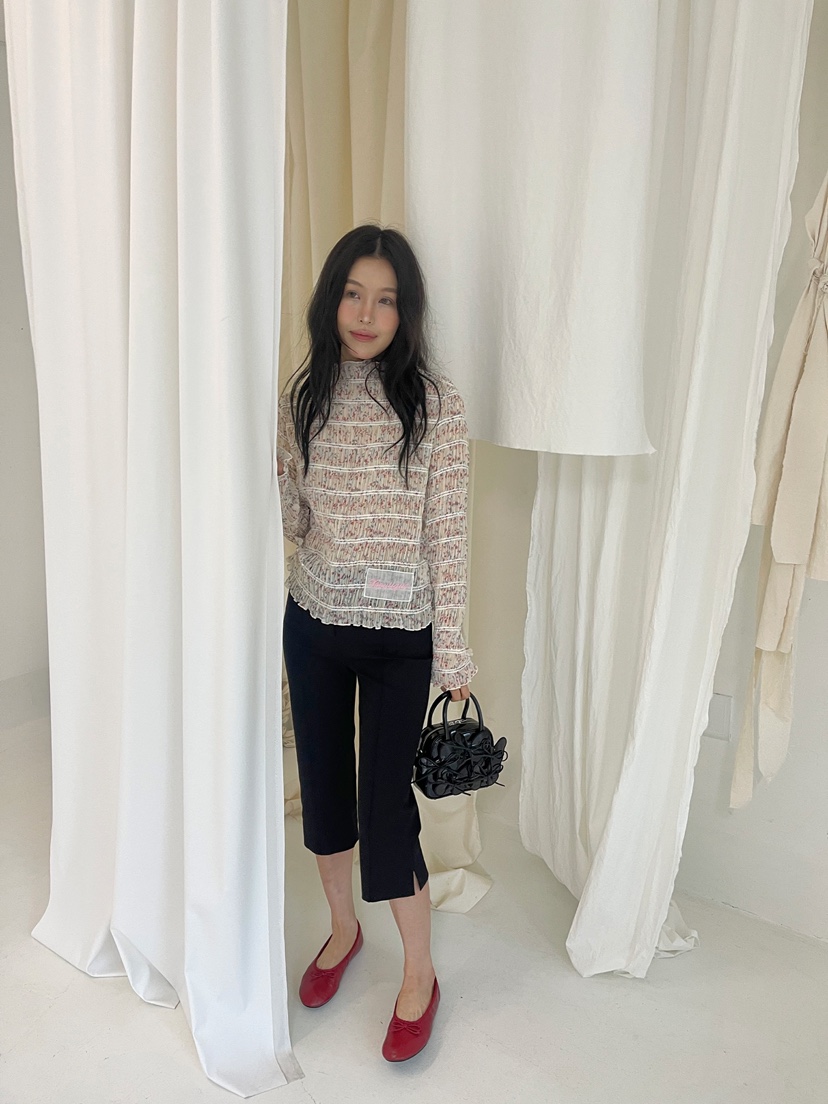 BOUTIQUE-L東大門直郵女裝新品熱賣推薦時尚人氣長袖T恤BOUTIQUE-L長袖T恤