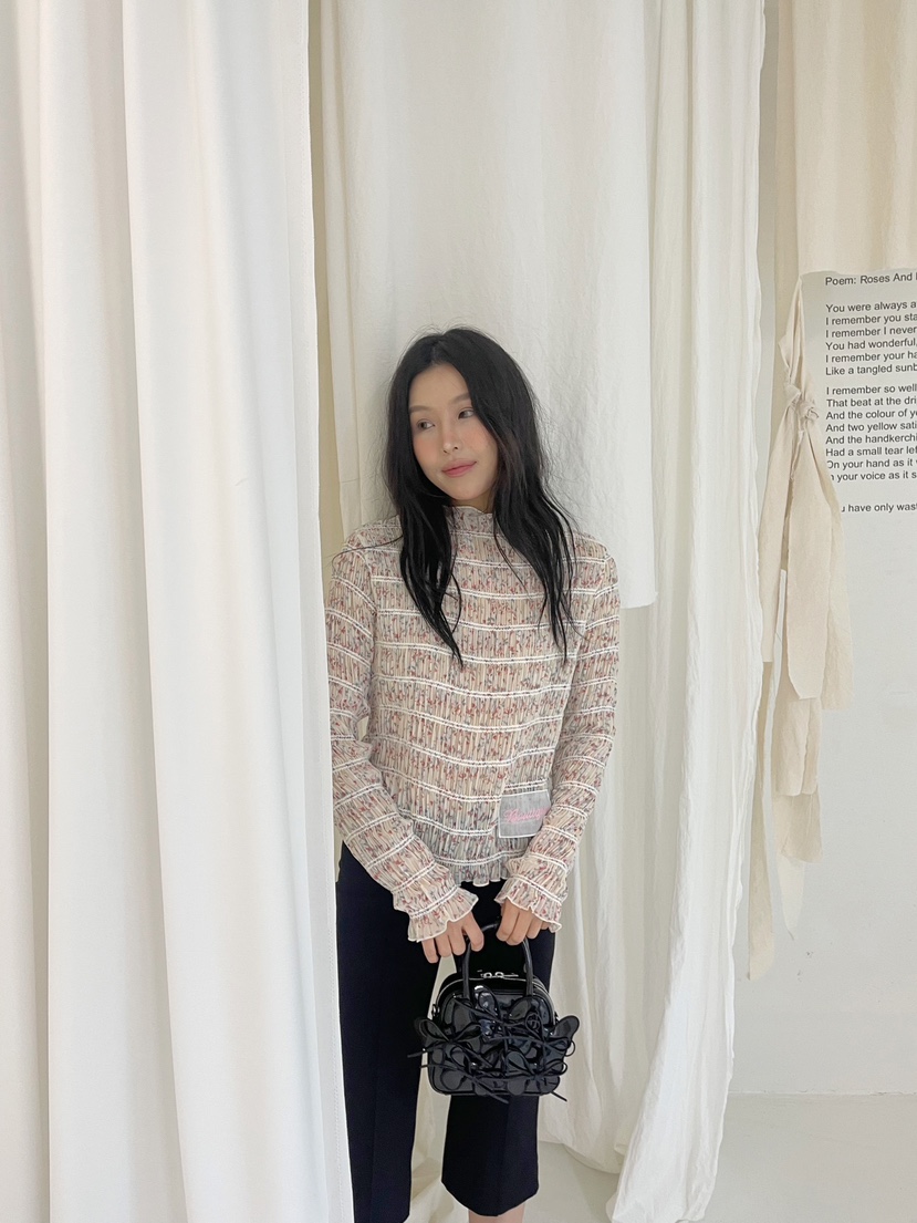 BOUTIQUE-L東大門直郵女裝新品熱賣推薦時尚人氣長袖T恤BOUTIQUE-L長袖T恤