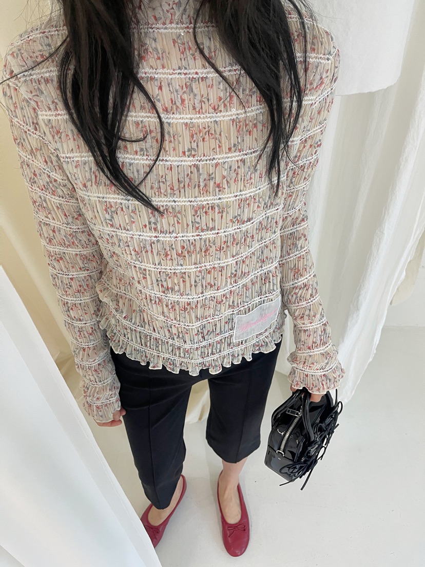 BOUTIQUE-L東大門直郵女裝新品熱賣推薦時尚人氣長袖T恤BOUTIQUE-L長袖T恤