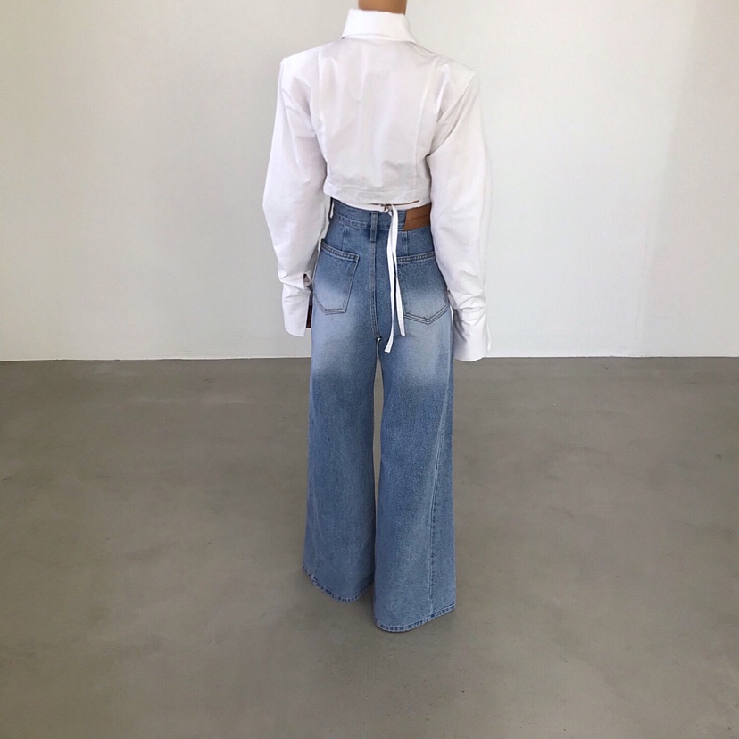 2TWO MOON韓國直郵女士新品26春夏時尚熱賣襯衫蕾絲衫系帶2TWO MOON襯衫/蕾絲衫