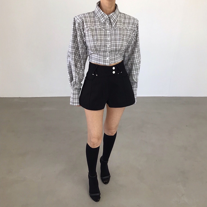 2TWO MOON韓國直郵女士新品26春夏時尚熱賣襯衫蕾絲衫系帶2TWO MOON襯衫/蕾絲衫