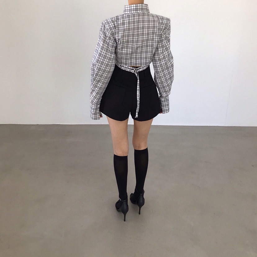 2TWO MOON韓國直郵女士新品26春夏時尚熱賣襯衫蕾絲衫系帶2TWO MOON襯衫/蕾絲衫