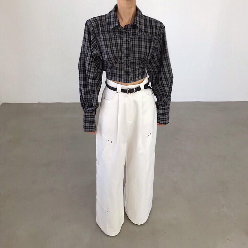 2TWO MOON韓國直郵女士新品26春夏時尚熱賣襯衫蕾絲衫系帶2TWO MOON襯衫/蕾絲衫