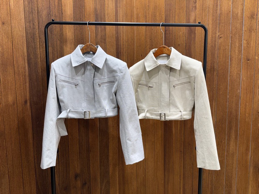 2TWO MOON東大門實拍女士新品休閑職業熱賣人氣夾克短款2TWO MOON夾克