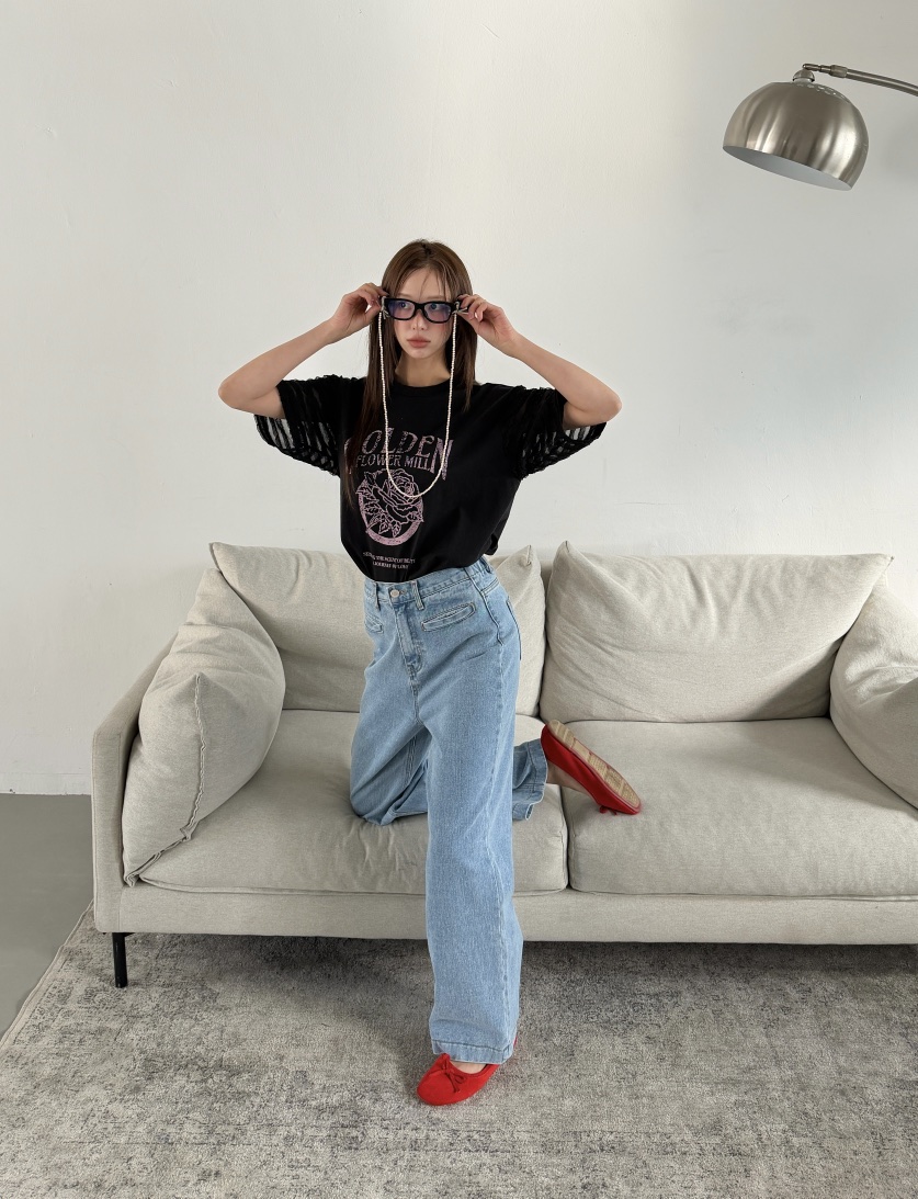 LOVABLE東大門實拍女裝新款推薦人氣休閑職業真品時尚T恤LOVABLET恤